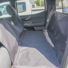 Toyota tacoma rear seat best sale dog cover