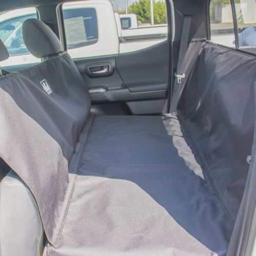 Toyota tacoma back seat best sale dog cover